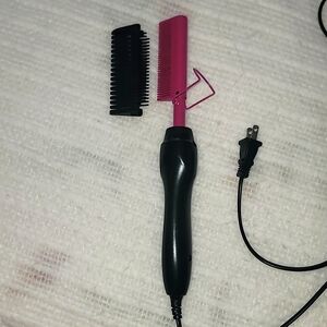 Hot straightener comb 3 level heat